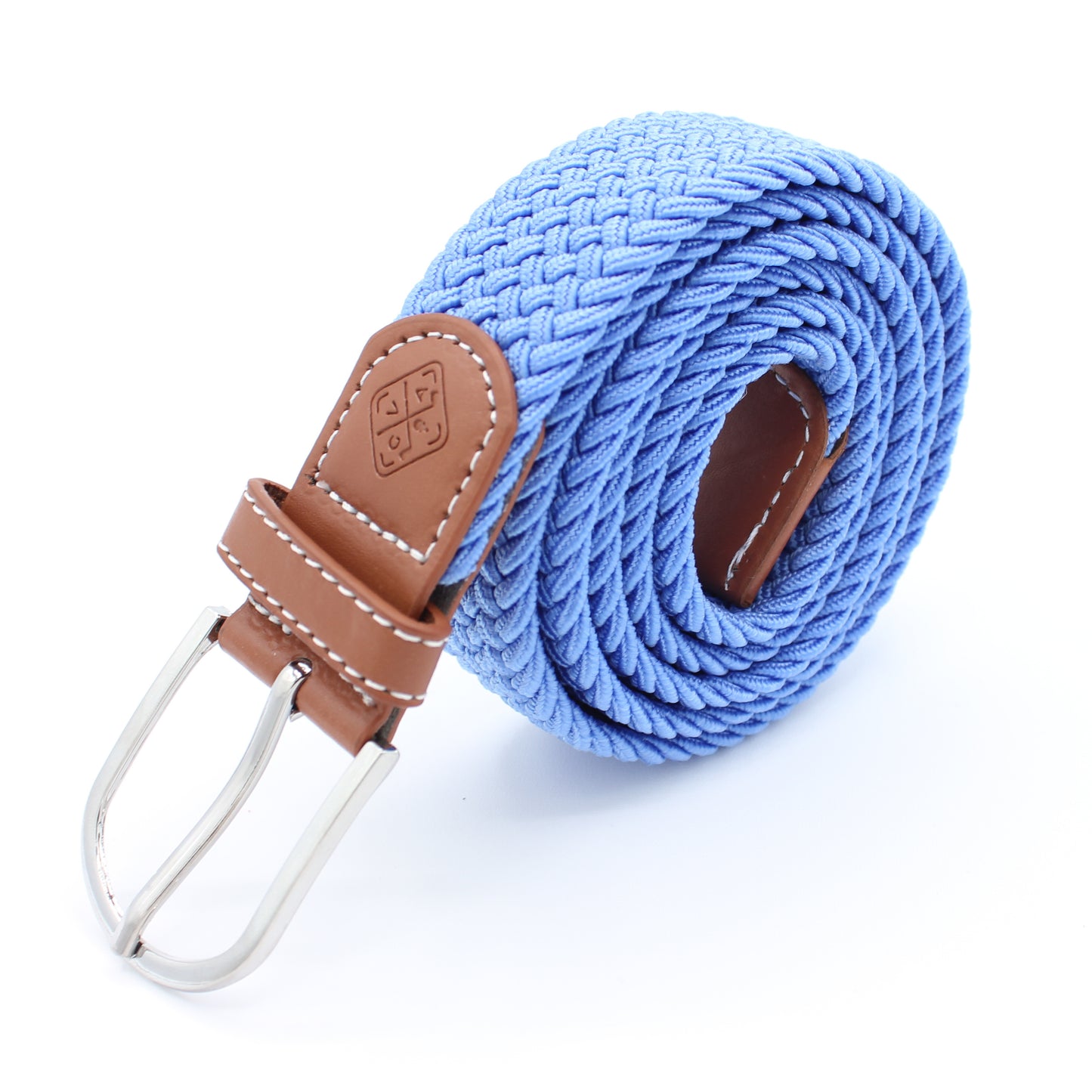 Braided Elastic Golf Belt - Signature Series (Cobalt Blue)